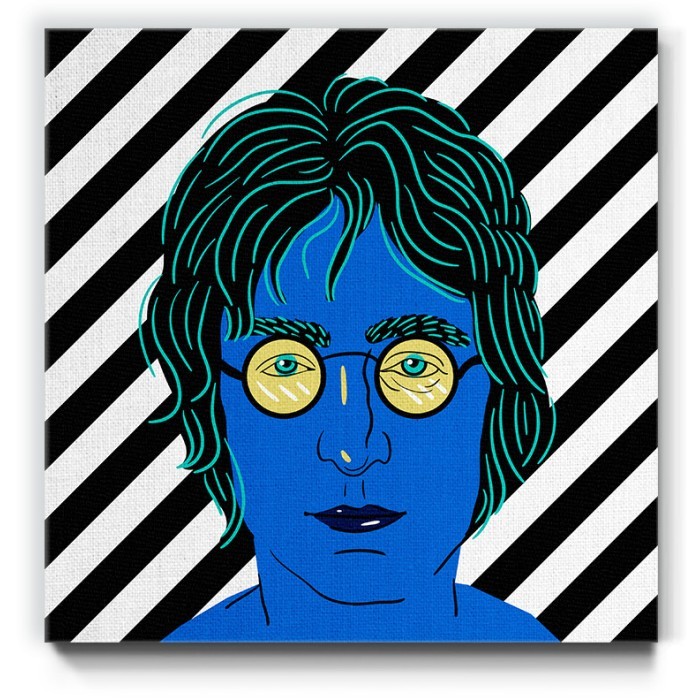 Πίνακας σε καμβά με τον John Lennon