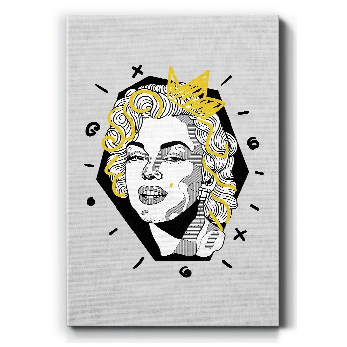 Πίνακας σε καμβά με την Marilyn Monroe