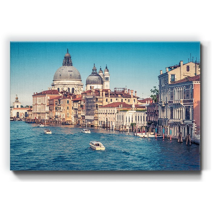 Πίνακας σε καμβά με το Κανάλι της Βενετίας