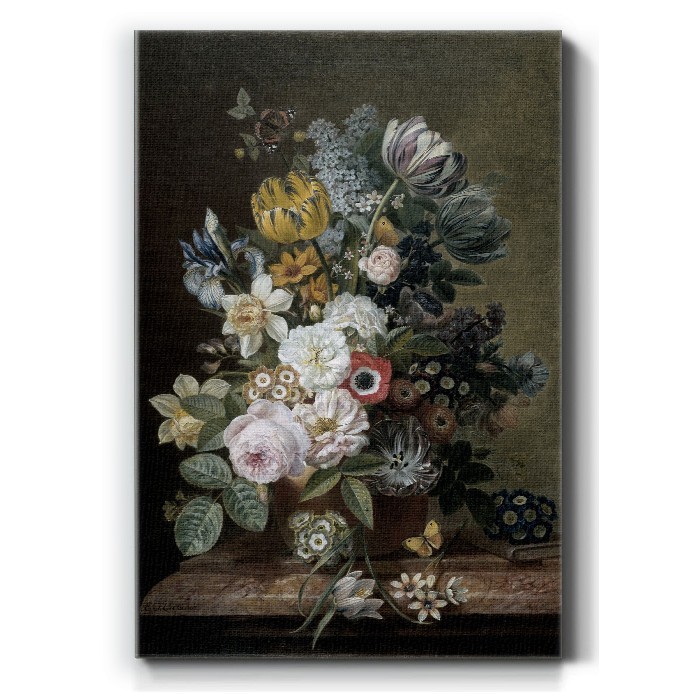 Πίνακας σε καμβά με Μπουκέτο με λουλούδια