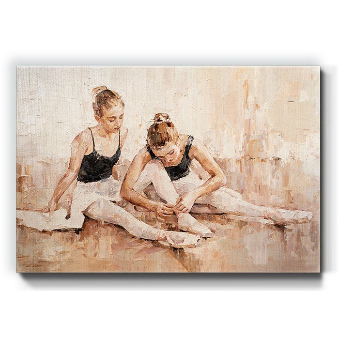 Πίνακας σε καμβά με Χορεύτριες μπαλέτου