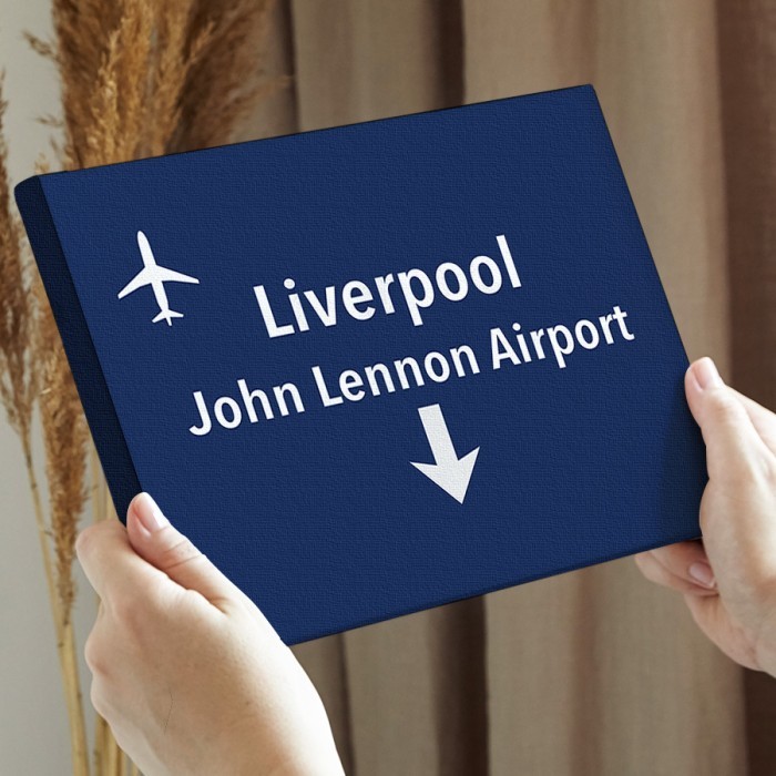 Πίνακας σε καμβά για την διακόσμηση τοίχου John Lennon Airport