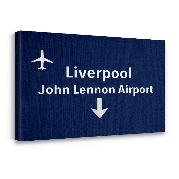 Πίνακας σε καμβά με τελάρο John Lennon Airport