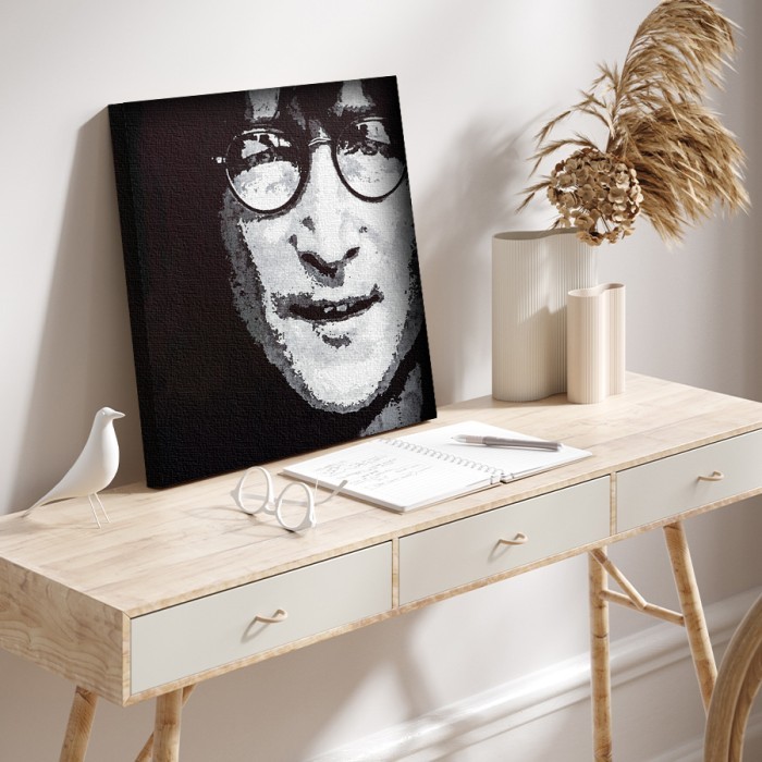 Πίνακας σε καμβά για το σαλόνι John Lennon