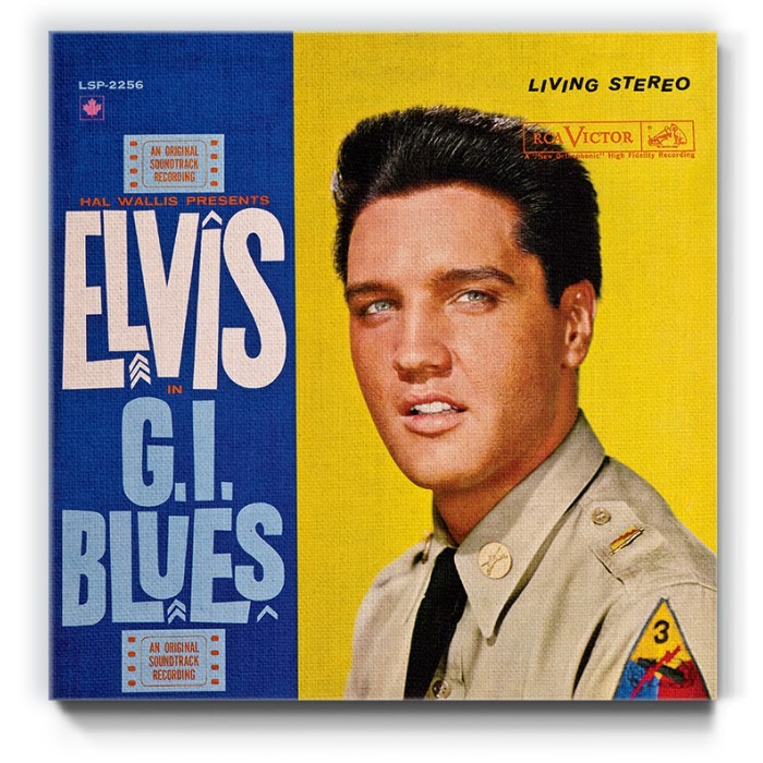 Πίνακας σε καμβά Elvis Presley