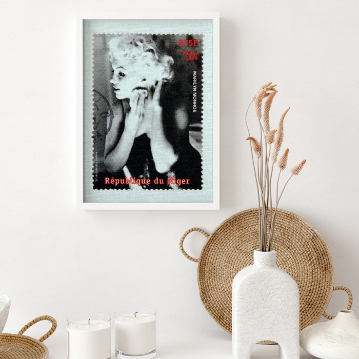 Πίνακας σε καμβά για το σαλόνι Marilyn Monroe