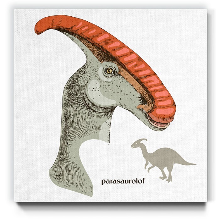Ιδιαίτερος δεινόσαυρος σε Πίνακα σε καμβά 