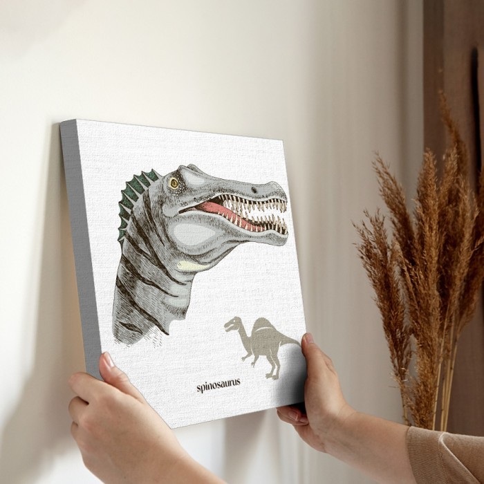 Σπινόσαυρος σε Πίνακα σε καμβά για την διακόσμηση τοίχου