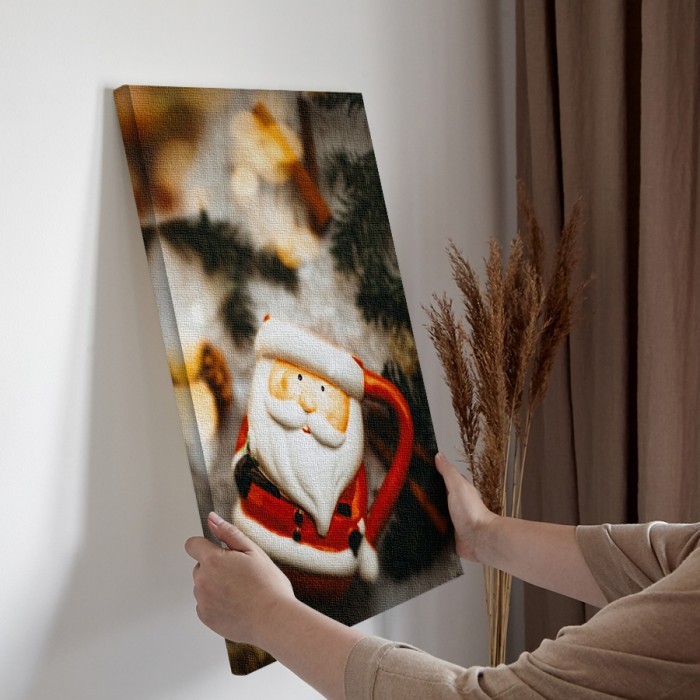 Πίνακας σε καμβά διακόσμηση τοίχου – Santa Claus