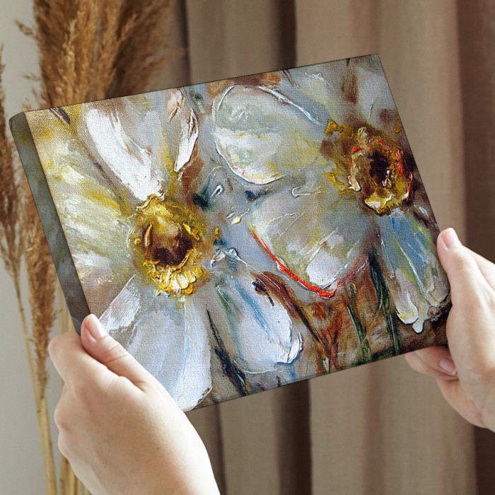 Λουλούδι Νάρκισσοςσε Πίνακα σε καμβά για το σαλόνι