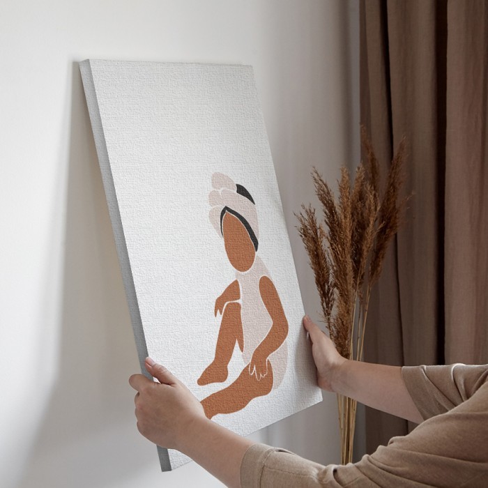 Πίνακας σε καμβά για την διακόσμηση τοίχου με Στυλάτο μωράκι