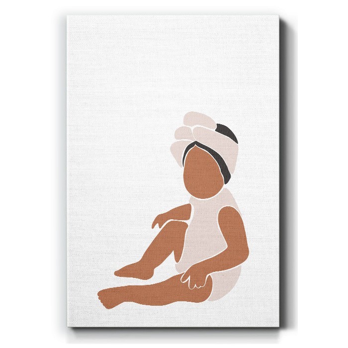Πίνακας σε καμβά με Στυλάτο μωράκι