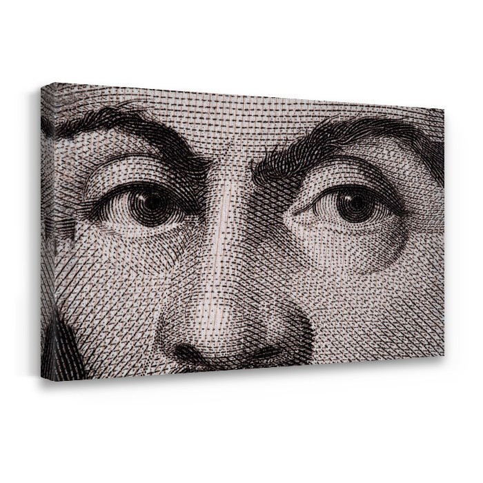 Πρόσωπο Caravaggio σε Πίνακα σε καμβά με τελάρο