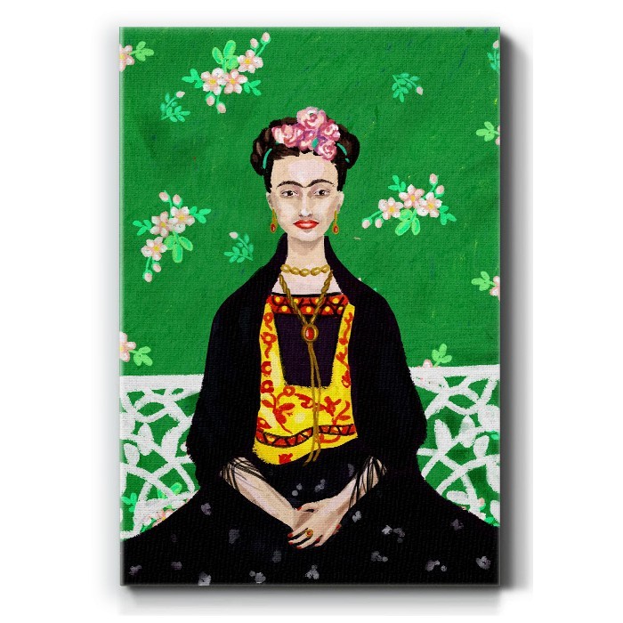 Πίνακας σε καμβά με την Frida Kahlo 