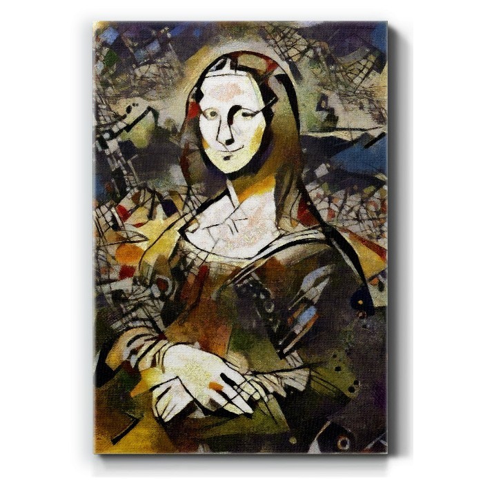 Mona Lisa σε Πίνακα σε καμβά