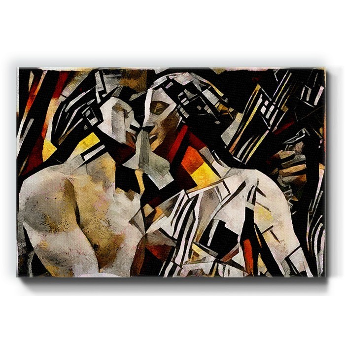 Πίνακας σε καμβά Abstract greek art