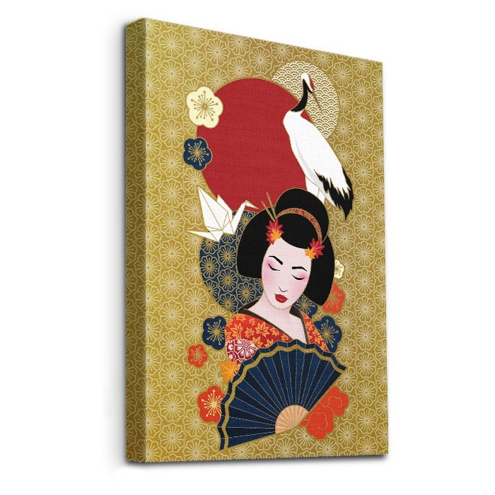 Πίνακας σε καμβά με τελάρο – Beautiful Geisha
