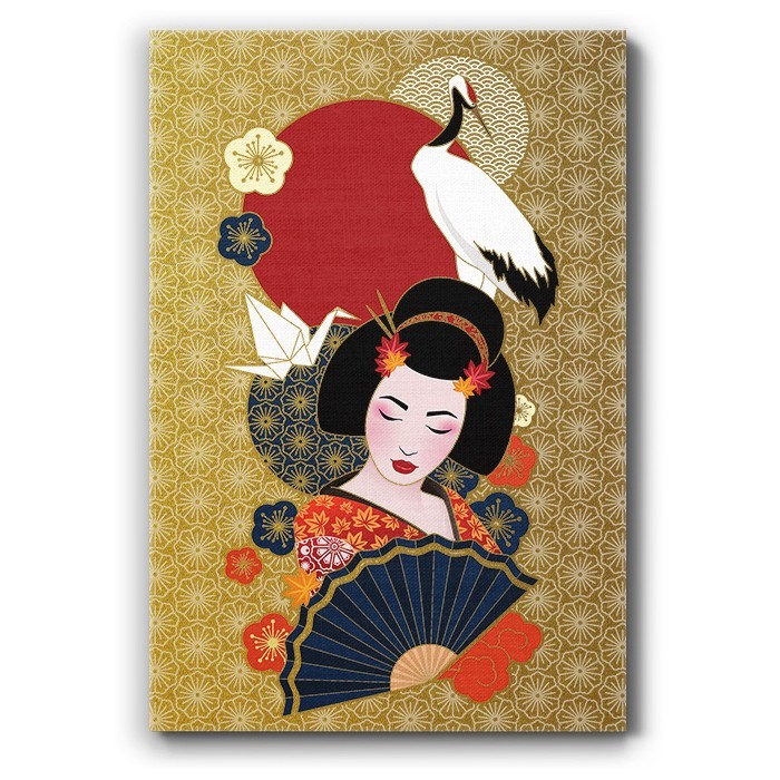 Πίνακας σε καμβά - Beautiful Geisha