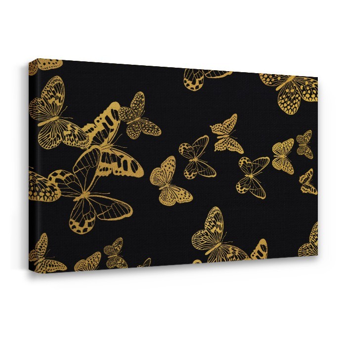 Πίνακας σε καμβά με τελάρο – Flying Butterflies