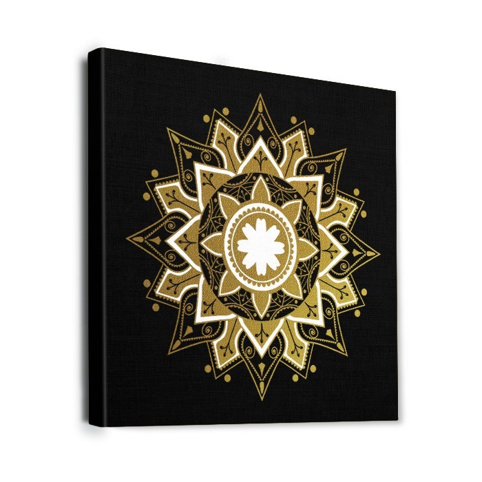 Πίνακας σε καμβά με τελάρο – Mandala Star