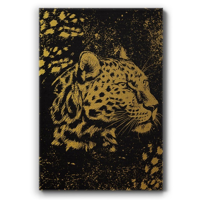 Πίνακας σε καμβά - Leopard Portrait