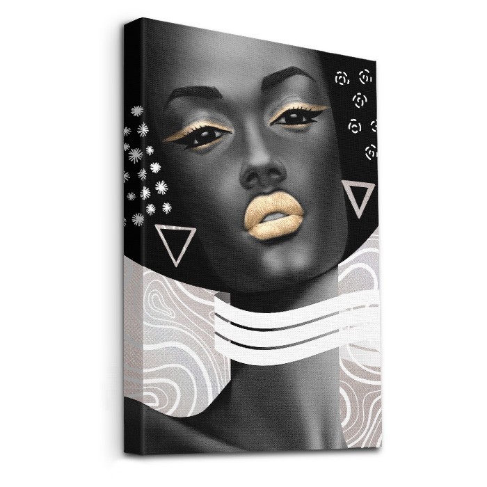 Πίνακας σε καμβά με τελάρο – African Goddess