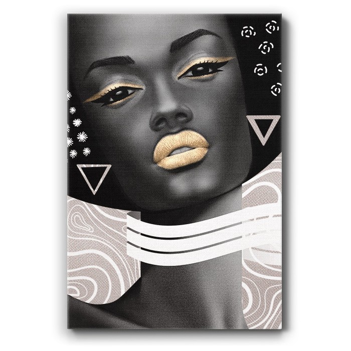 Πίνακας σε καμβά - African Goddess