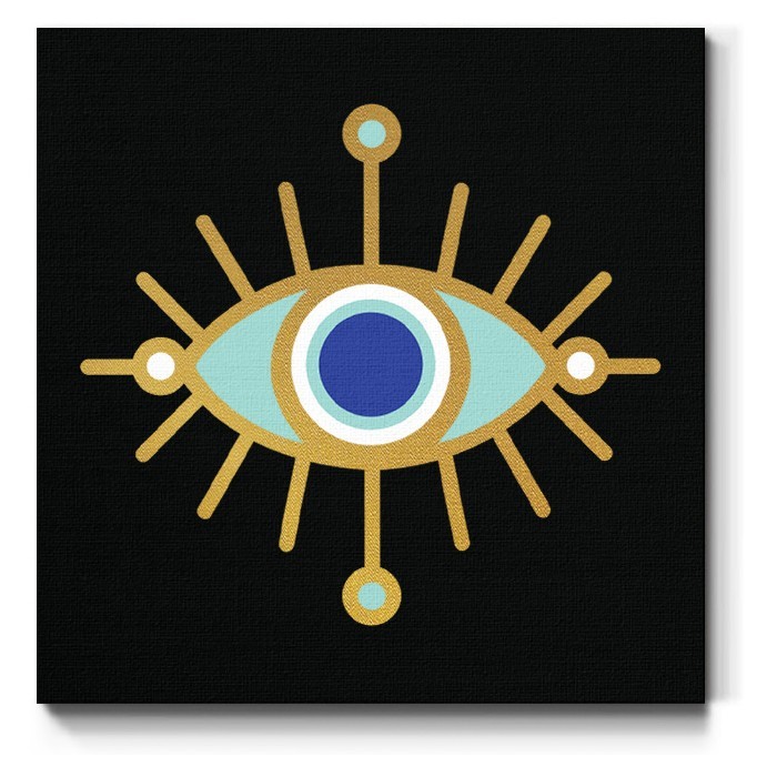 Πίνακας σε καμβά - Mystical Eye