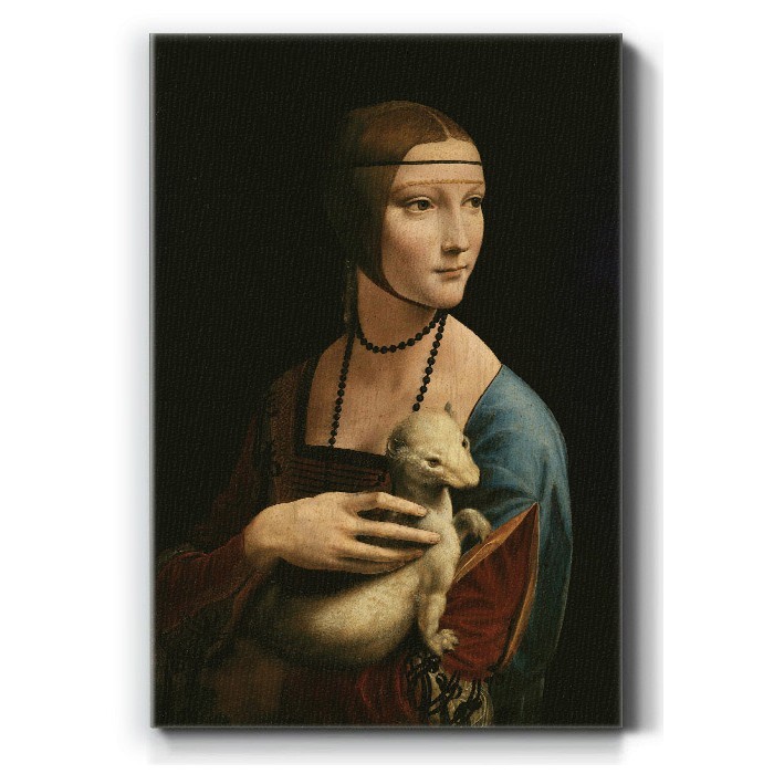 Πίνακας σε καμβά – Lady with an Ermine