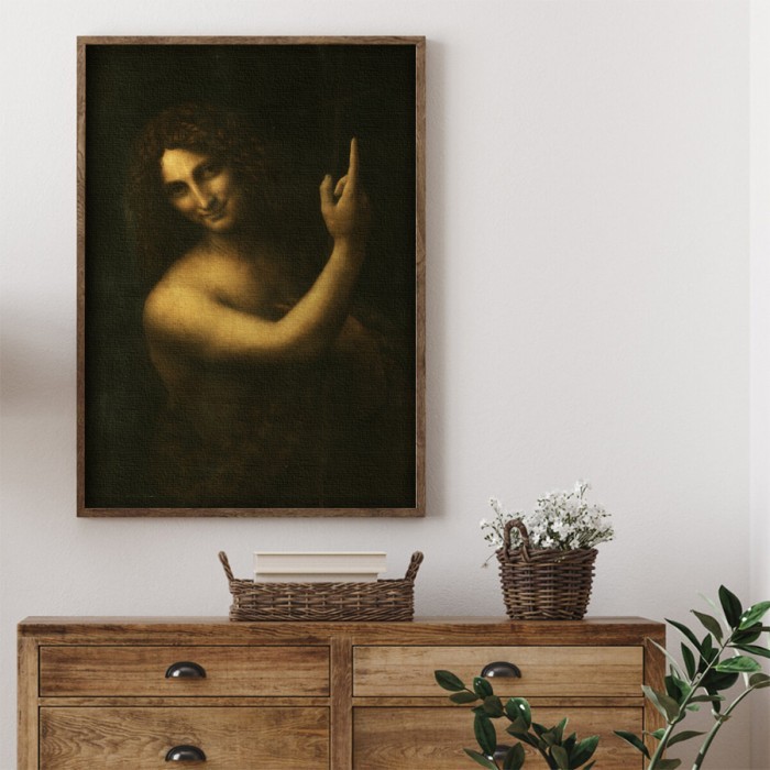 Πίνακας σε καμβά με κορνίζα – Saint Jean-Baptiste