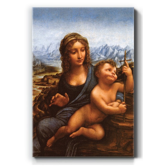 Πίνακας σε καμβά – Madonna of the Yarnwinder