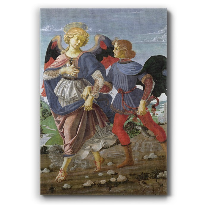 Πίνακας σε καμβά – Tobias and the Angel
