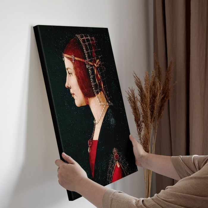 Πίνακας σε καμβά διακόσμηση τοίχου – Portrait of a Lady