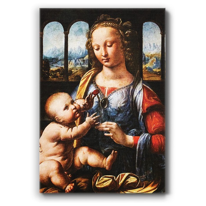 Πίνακας σε καμβά – Madonna of the Carnation