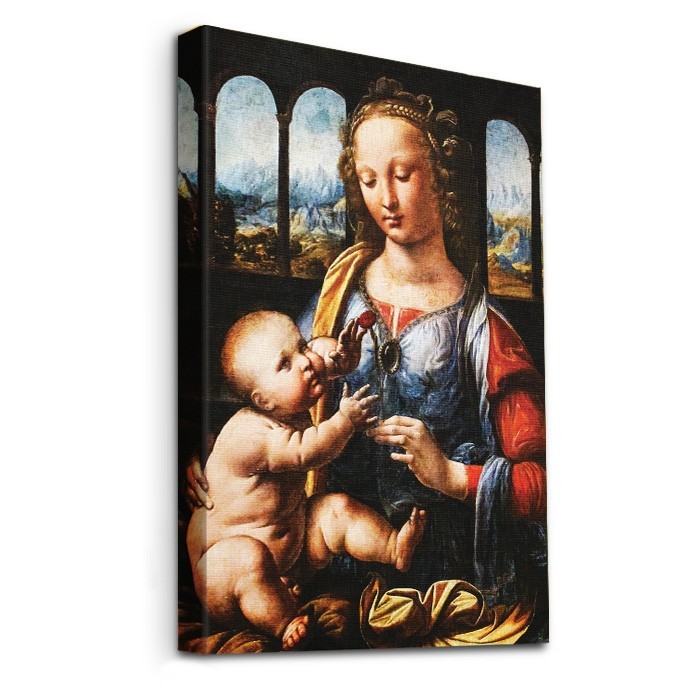 Πίνακας σε καμβά με τελάρο – Madonna of the Carnation