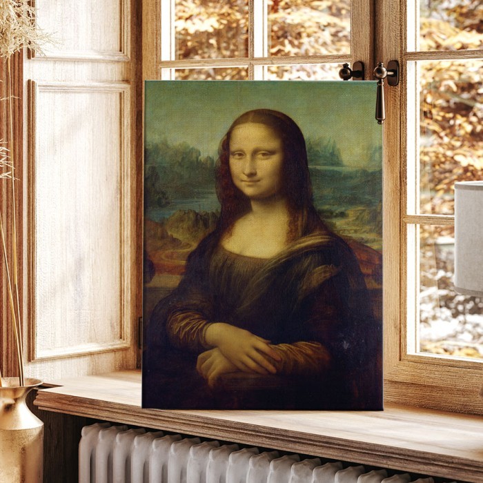 Πίνακας σε καμβά για το δωμάτιο – Mona Lisa