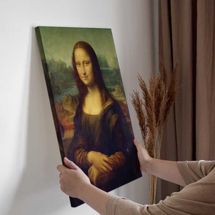 Πίνακας σε καμβά διακόσμηση τοίχου – Mona Lisa