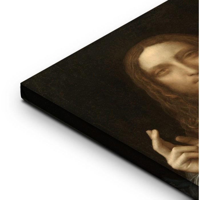 Έτοιμοι πίνακες με τελάρο και κορνίζα – Salvator Mundi