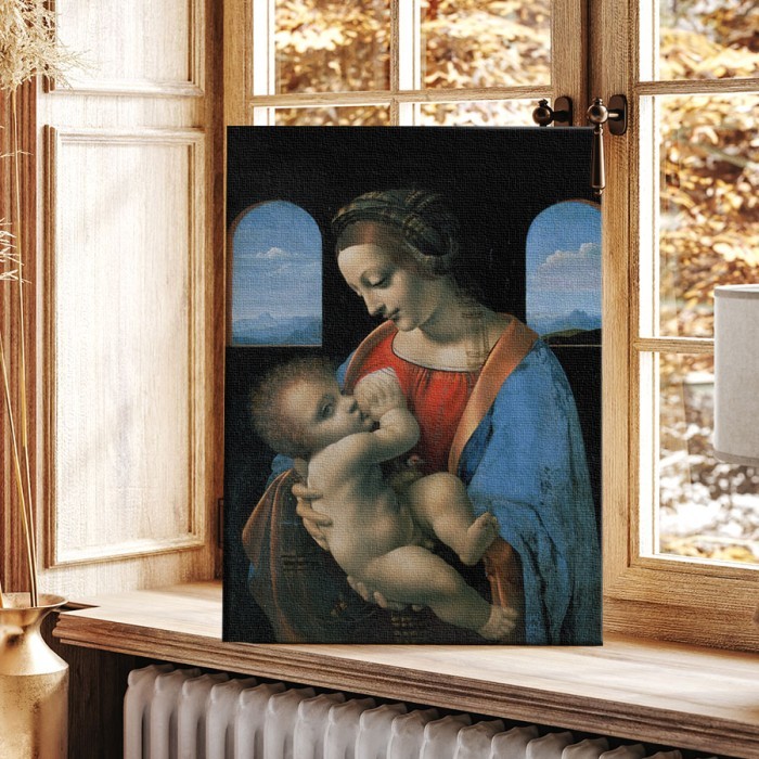 Πίνακας σε καμβά για το δωμάτιο – Madonna Litta
