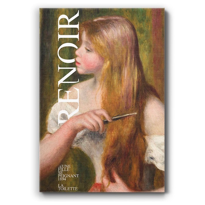 Πίνακας σε καμβά – Young Girl Combing Her Hair, 1894