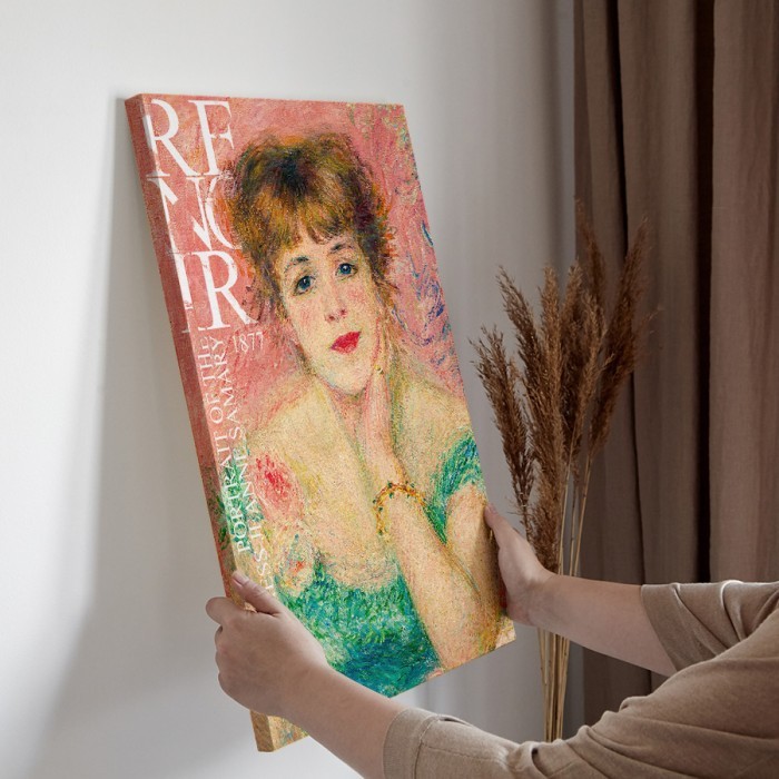 Πίνακας σε καμβά διακόσμηση τοίχου – Portrait de l'actrice Jeanne Samary