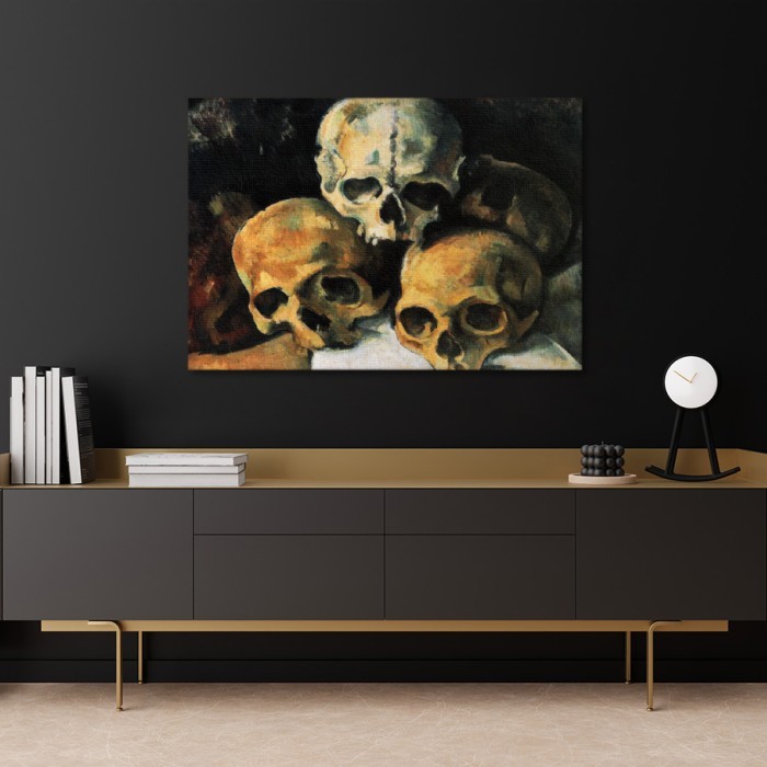 Πίνακας σε καμβά για το δωμάτιο – Pyramid of Skulls