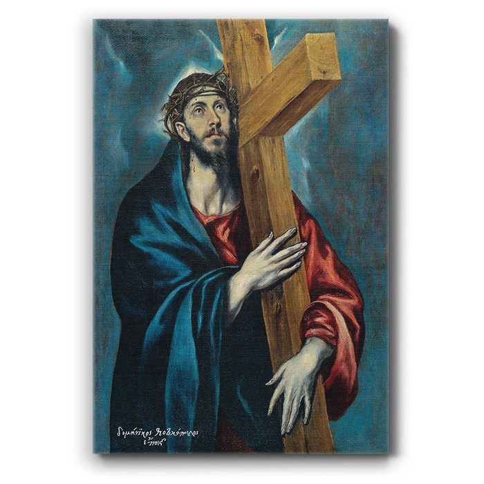 Πίνακας σε καμβά – Christ Carrying the Cross