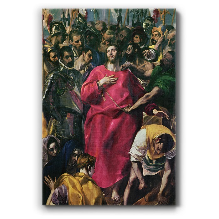 Πίνακας σε καμβά – The Disrobing of Christ