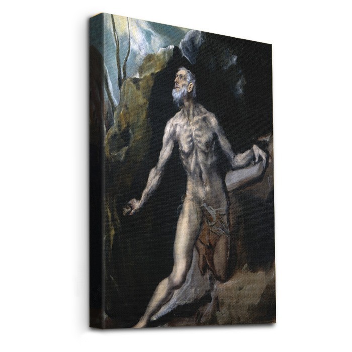 Πίνακας σε καμβά με τελάρο – Saint Jerome Penitent