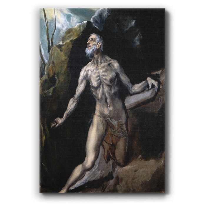 Πίνακας σε καμβά – Saint Jerome Penitent