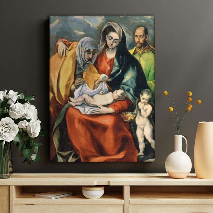 Πίνακας σε καμβά για το δωμάτιο – The Holy Family
