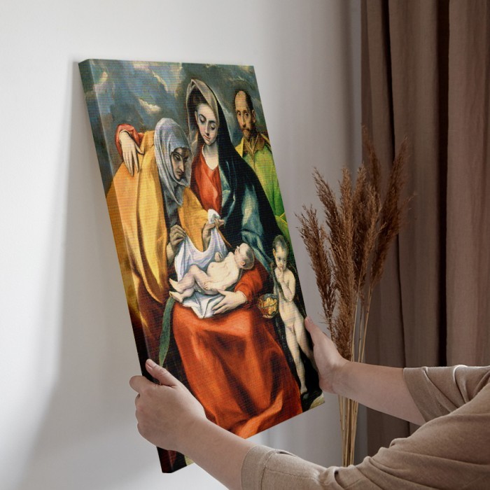Πίνακας σε καμβά διακόσμηση τοίχου – The Holy Family