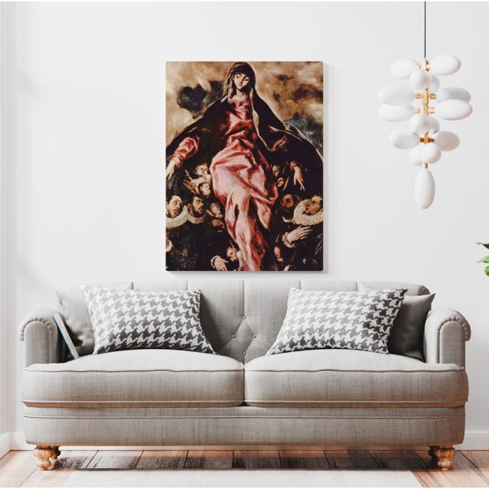 Πίνακας σε καμβά για το δωμάτιο – The Madonna of Charity