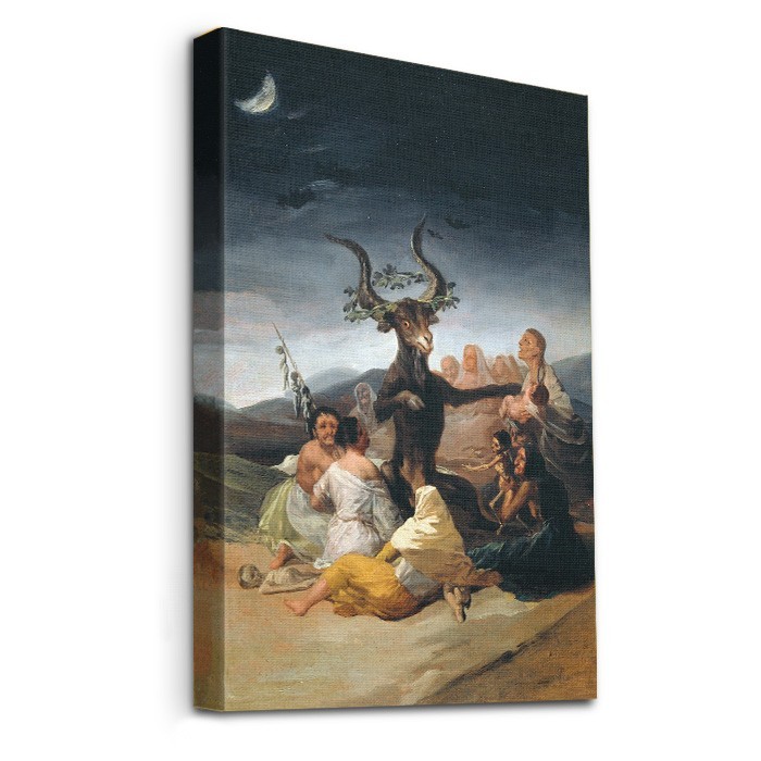 Πίνακας σε καμβά με τελάρο – Witches' Sabbath, 1798
